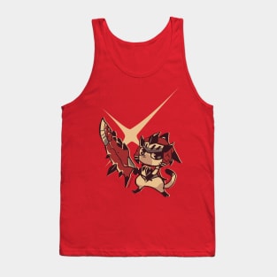 Monster Hunter - Felyne Tank Top